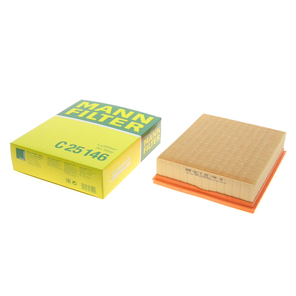 Фільтр повітряний Land Rover Range Rover/Discovery 2.5TD/4.0/4.6 96-02/Defender 2.5 TD5 98-16 C 25 146 MANN-FILTER