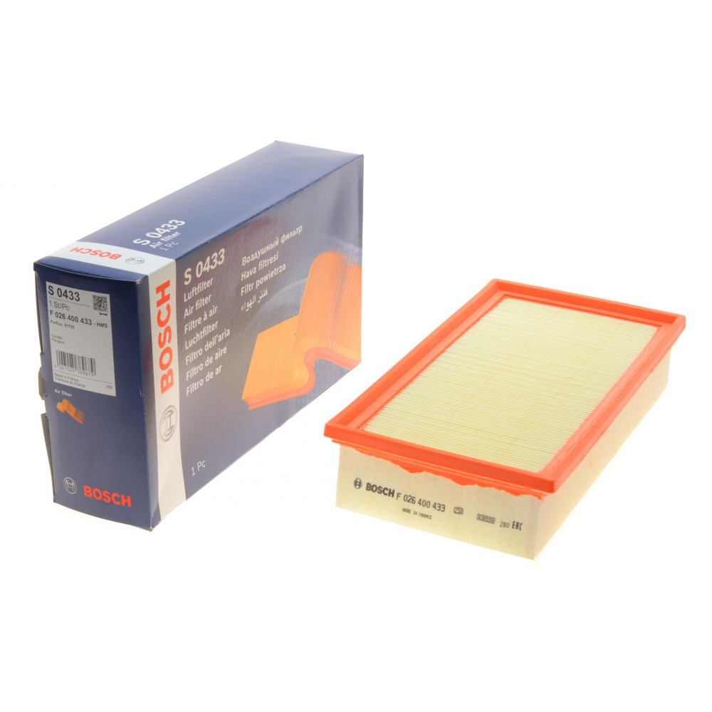 Фільтр повітряний Citroen Jumpy/Peugeot Expert/3008 2.0 BlueHDi 16- - F 026 400 433 BOSCH