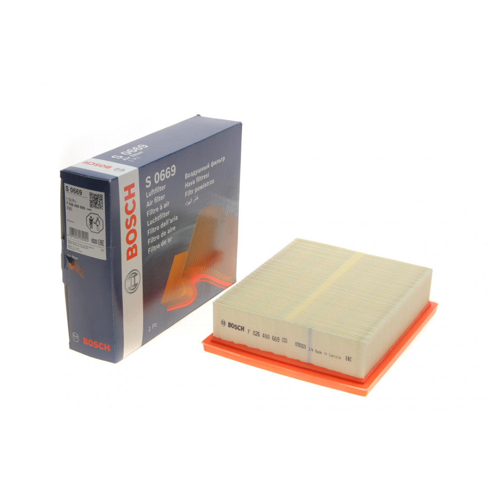 Фільтр повітряний Mitsubishi Eclipse Cross 1.5 17- - F 026 400 669 BOSCH