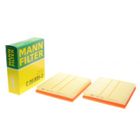 Фильтр воздушный Mercedes E-class W211/S-class W221/M-class W164/GL X164 4.0CDI OM629 06-12 к-кт C 26 009-2 MANN-FILTER