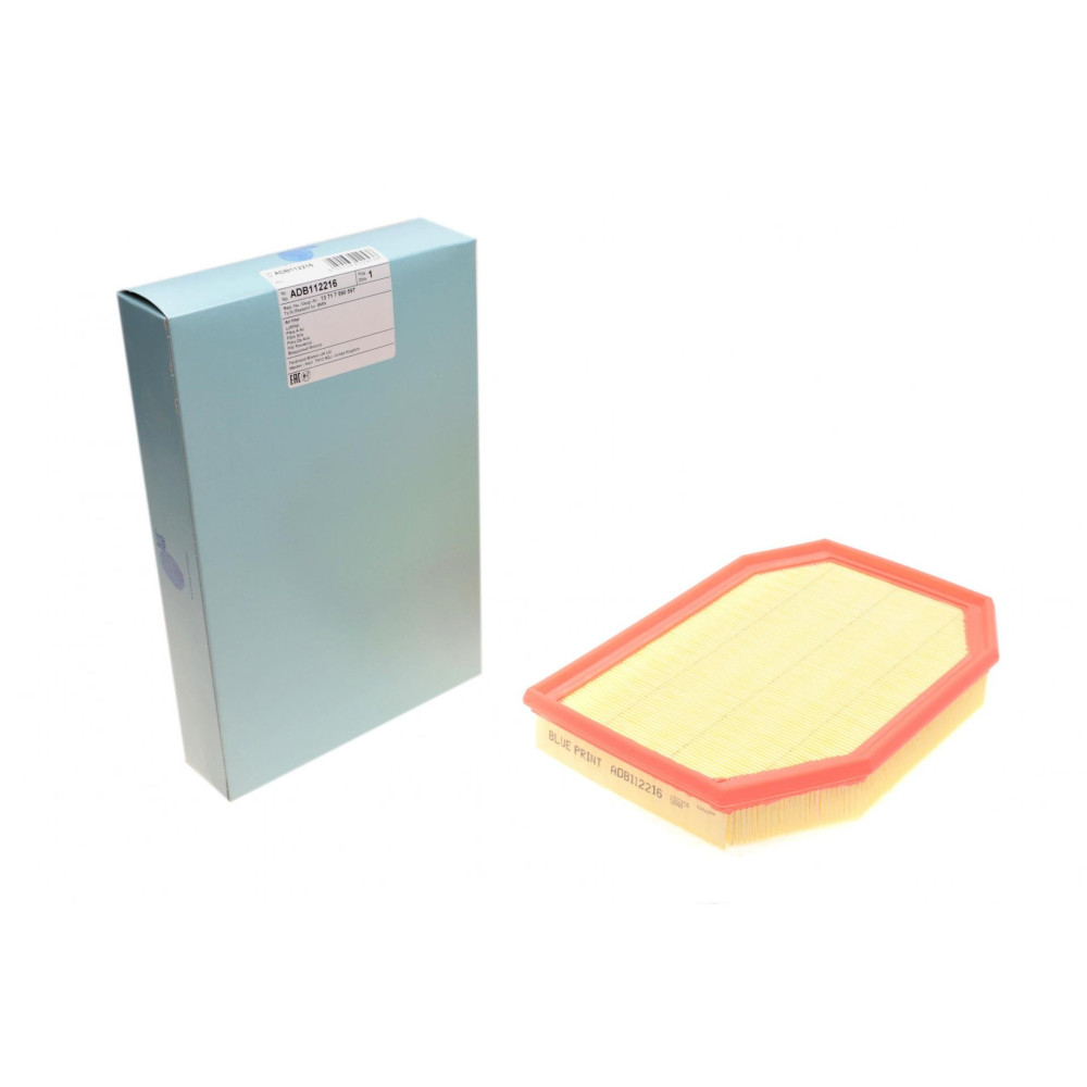 Фільтр повітряний BMW 5 F10/F11 2.5-3.0 09-17 /7 F01/F02 3.0 08-15 ADB112216 BLUE PRINT