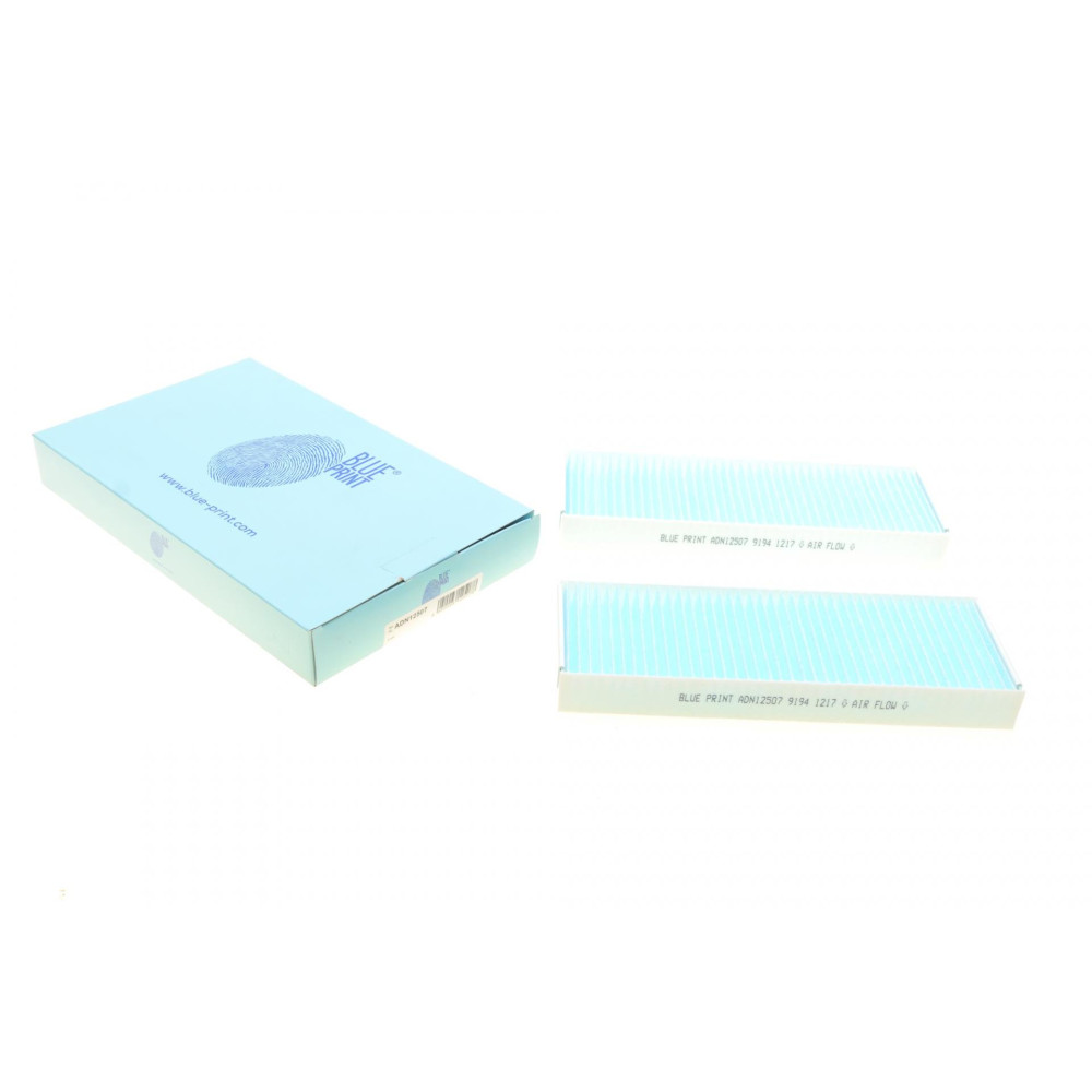Фільтр салону Nissan Maxima 99-03 к-кт 2шт ADN12507 BLUE PRINT