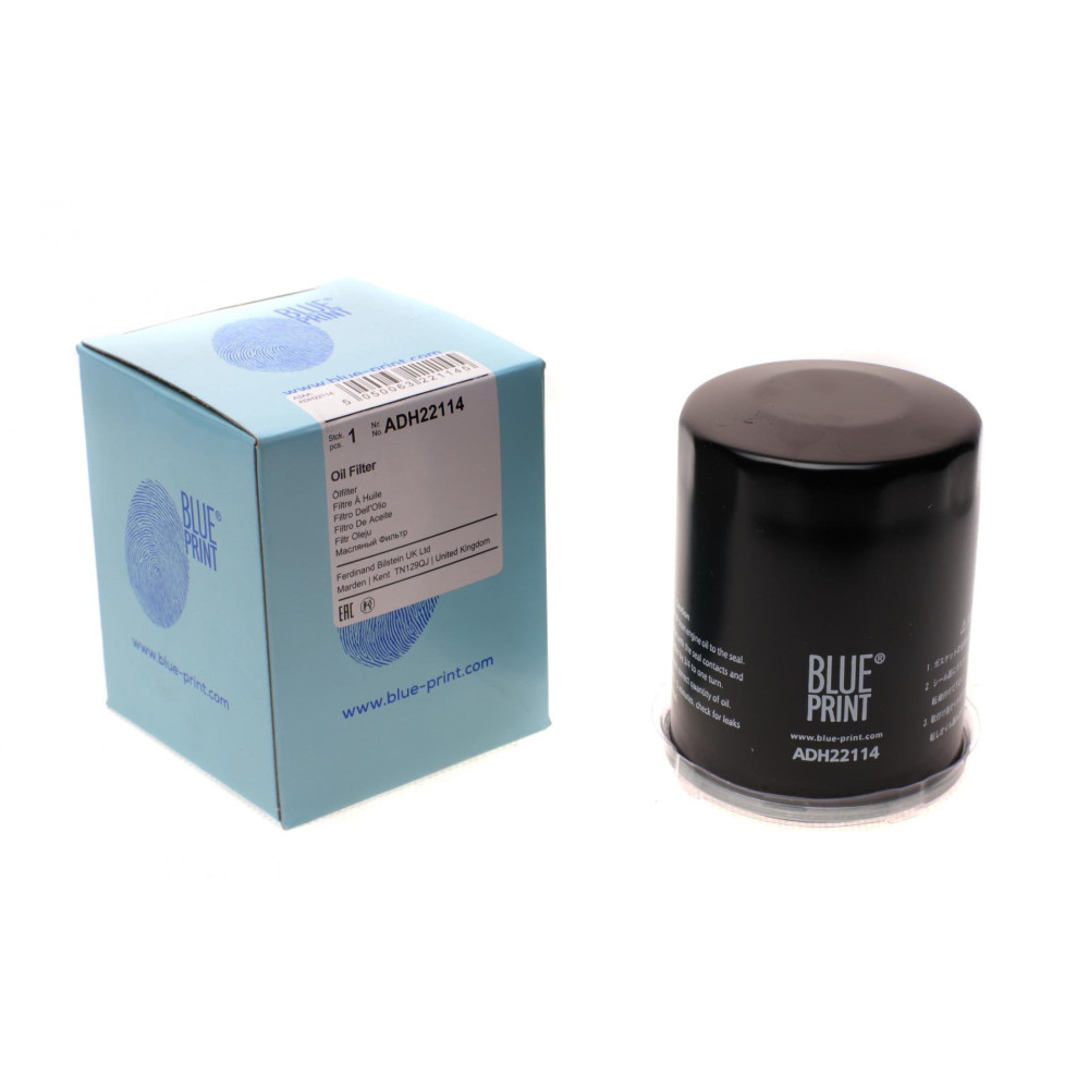 Фильтр масляный Honda Accord/Civic 89- ADH22114 BLUE PRINT