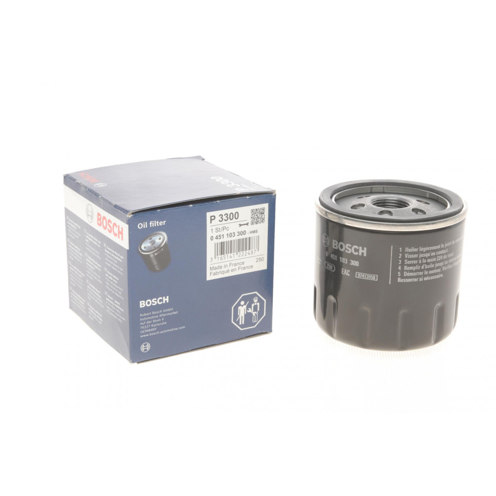 Фільтр масляний Fiat Doblo 1.9JTD - 0 451 103 300 BOSCH