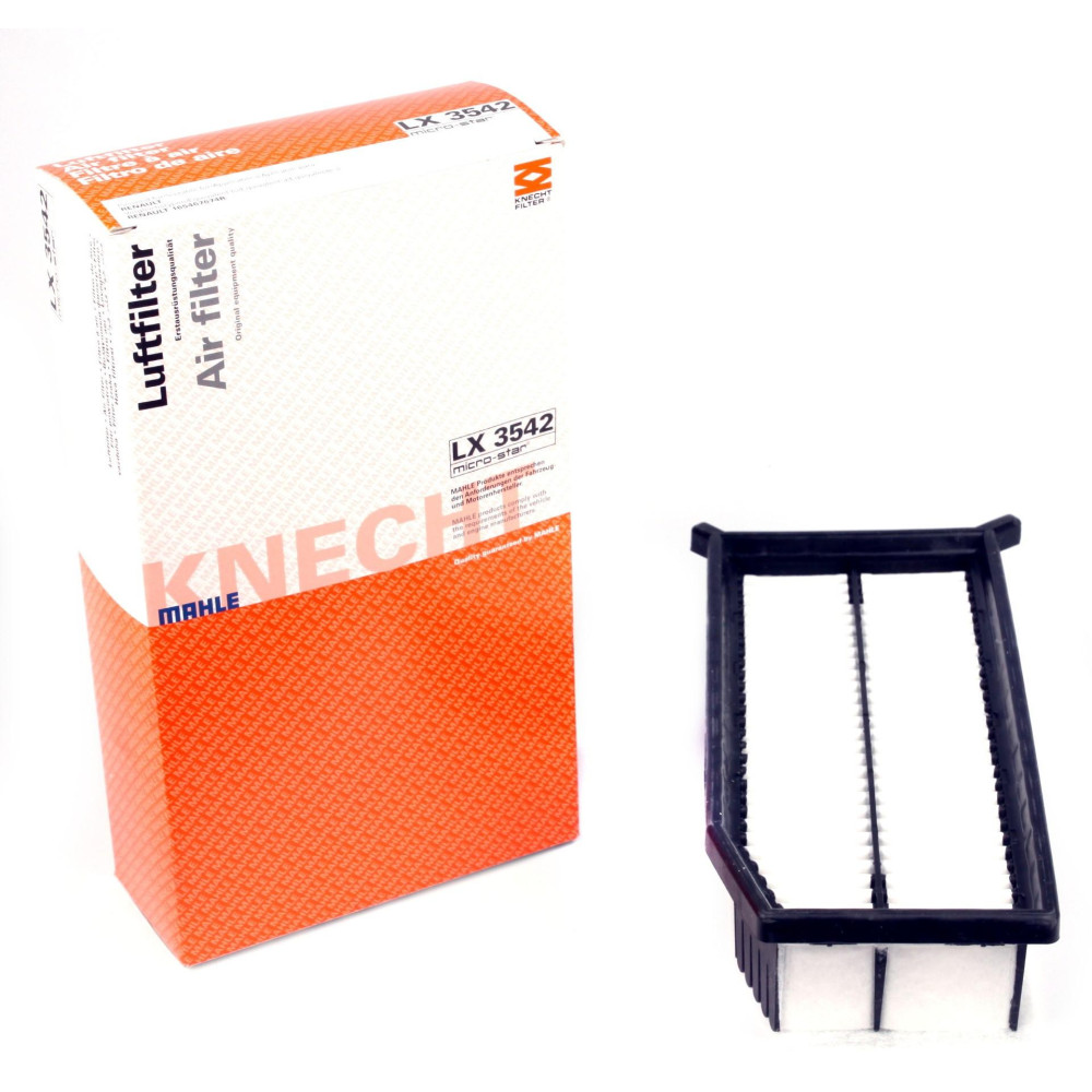 Фільтр повітряний Renault Clio/Dacia Logan 0.9-1.6 10- LX 3542 KNECHT