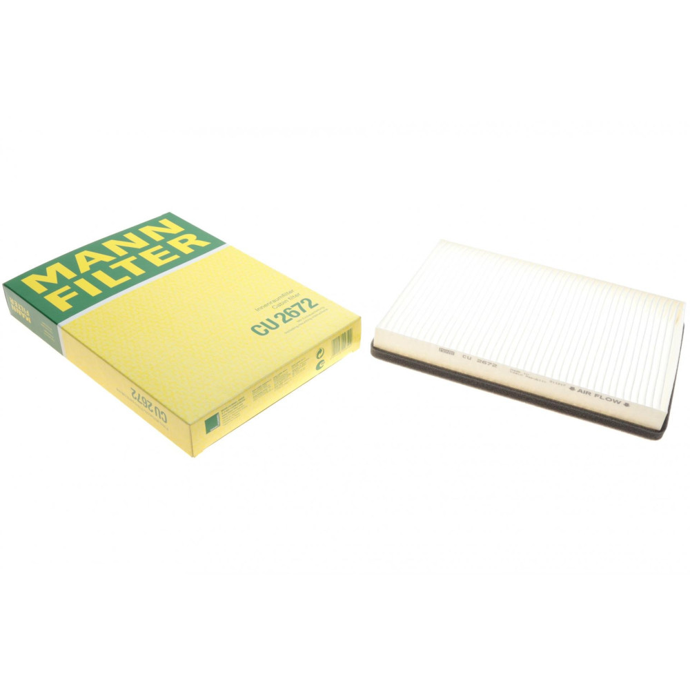 Фільтр салону VW Passat 92-94 CU 2672 MANN-FILTER