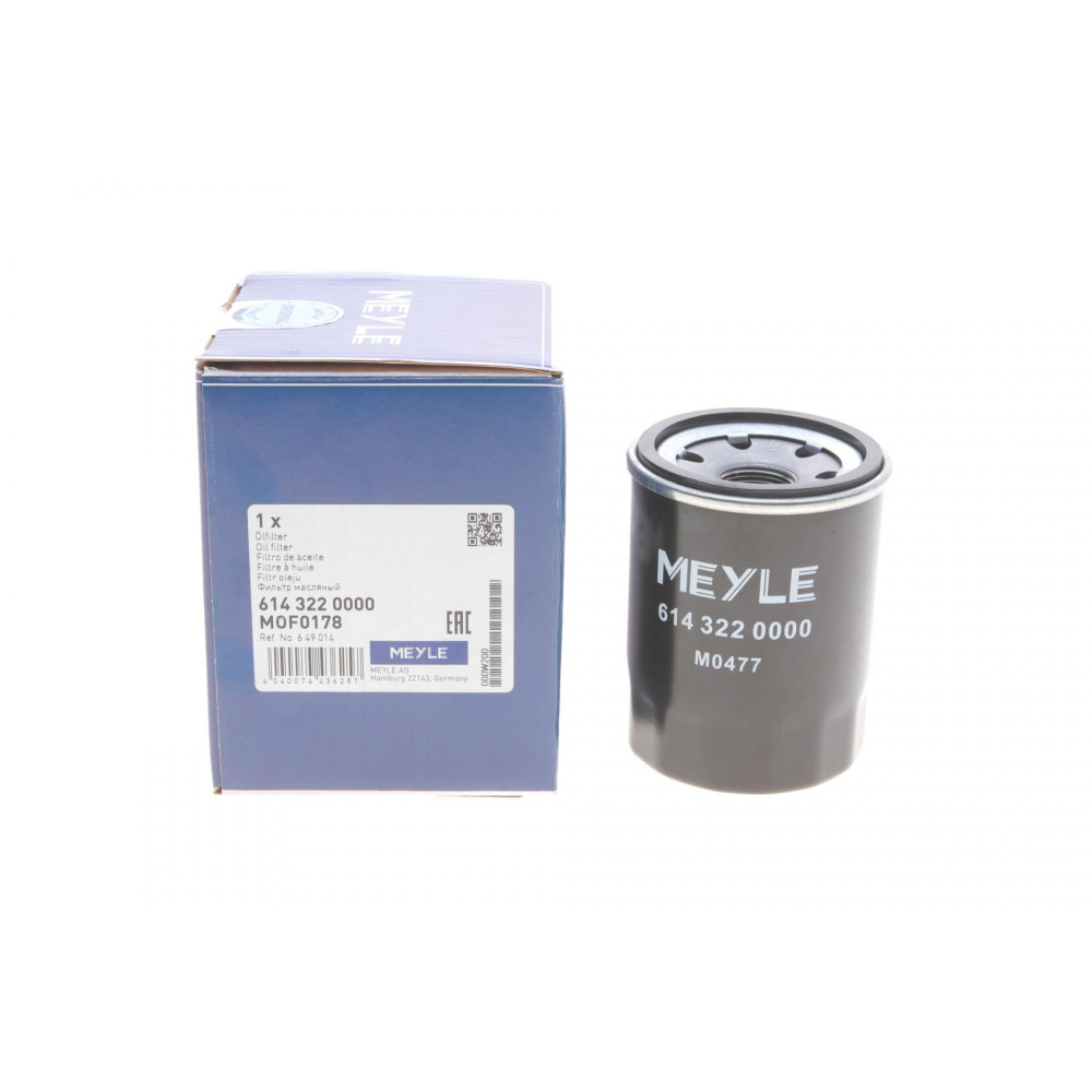 Фільтр масляний Mazda 626 II 1.6-2.0 -87 - 614 322 0000 MEYLE