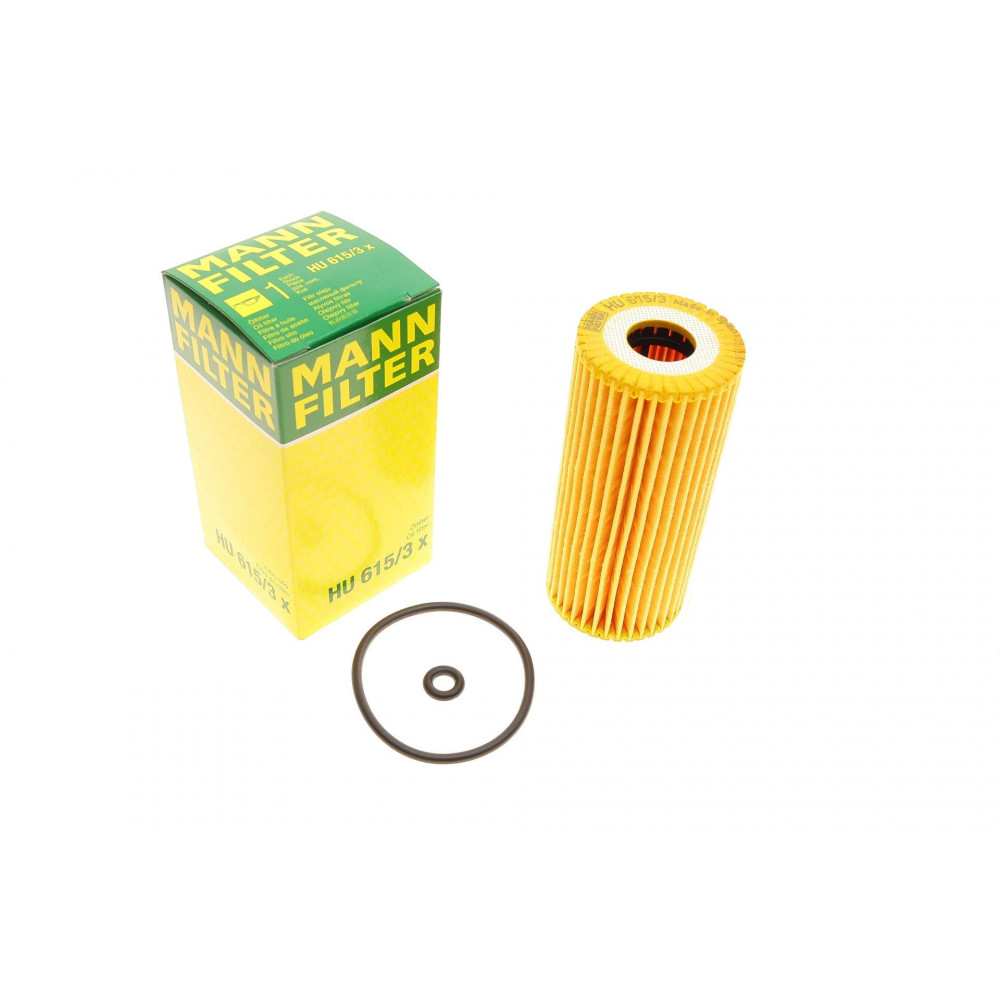 Фільтр масляний Mercedes W168 97-05 дизель HU 615/3 X MANN-FILTER
