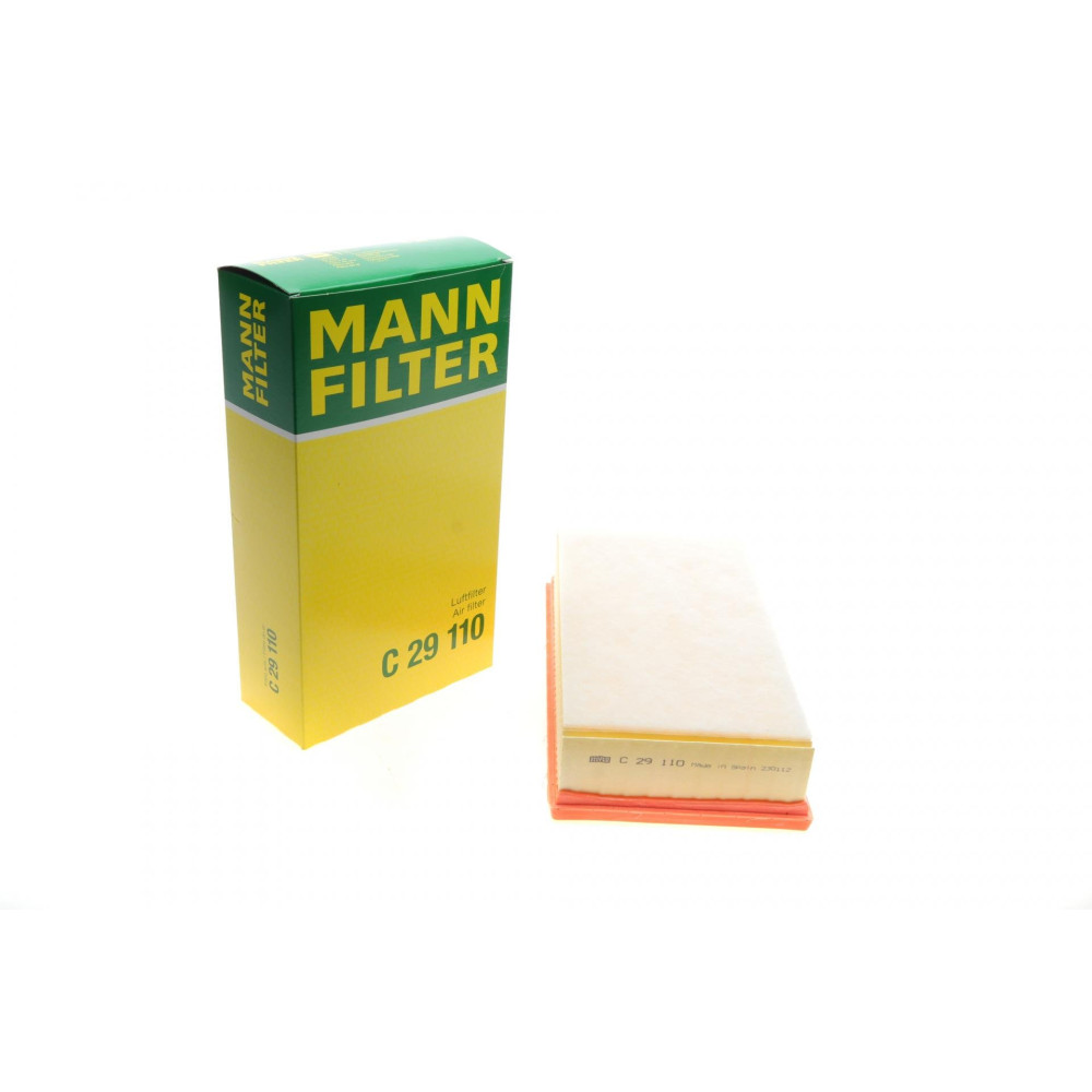 Фільтр повітряний Citroen C4/C5/Jumpy/Peugeot 3008/5008 2.0BlueHDi 13-/Opel Vivaro 19-/Fiat Scudo 22- C 29 110 MANN-FILTER