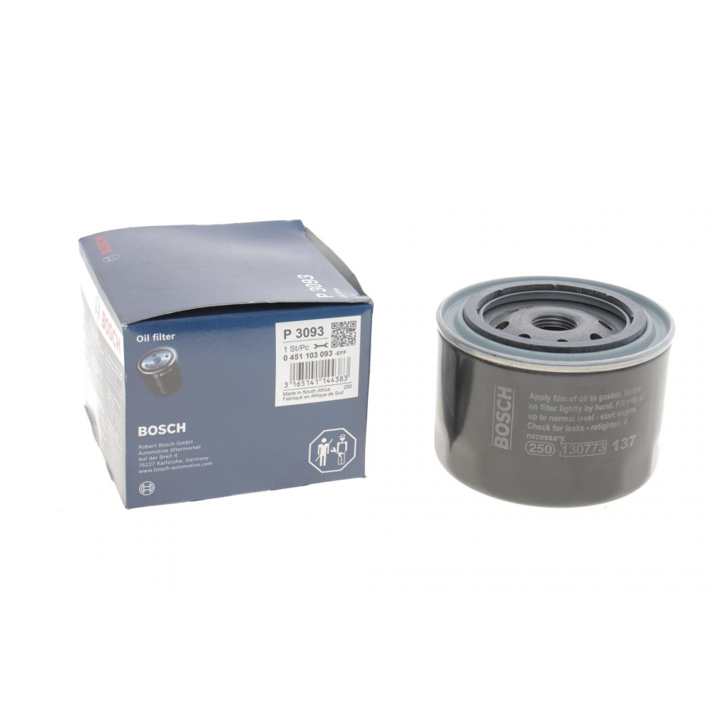 Фільтр масляний Lada Niva/Opel Omega A 1.6/3.0 87-15 - 0 451 103 093 BOSCH