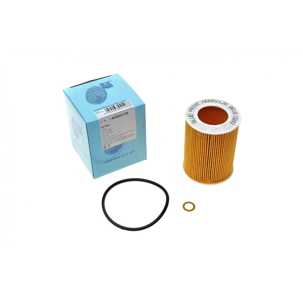 Фільтр масляний Hyundai Accent/Getz/Matrix 1.5 CRDi/1.5 TDi 98-17 ADG02128 BLUE PRINT