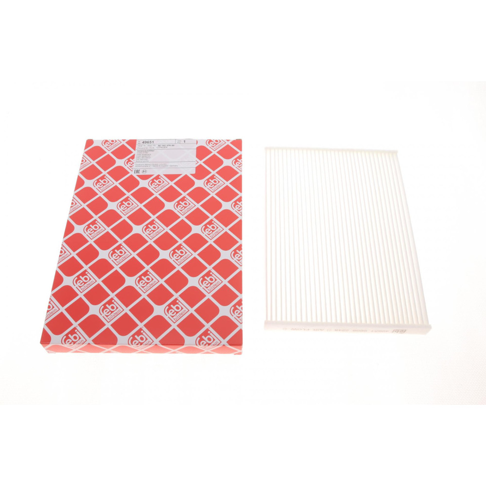 Фильтр салона Citroen C-Elysee/Peugeot 301 12- - 49651 FEBI BILSTEIN