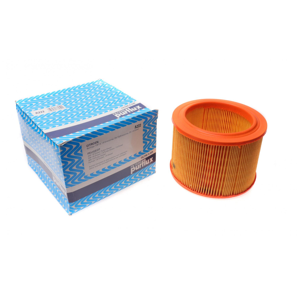 Фильтр воздушный Citroen Berlingo/Peugeot Partner 1.8/1.9D 96- - A222 PURFLUX