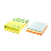 Фильтр воздушный Citroen Berlingo/C3-C5/Jumpy/Fiat Doblo/Scudo/Peugeot 208/308/508 1.5BlueHDi 18- C 24 036 MANN-FILTER