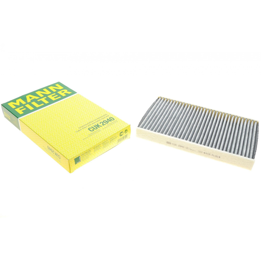 Фильтр салона Citroen C2/C3/C4/Peugeot 307/308 00-угольный CUK 2940 MANN-FILTER