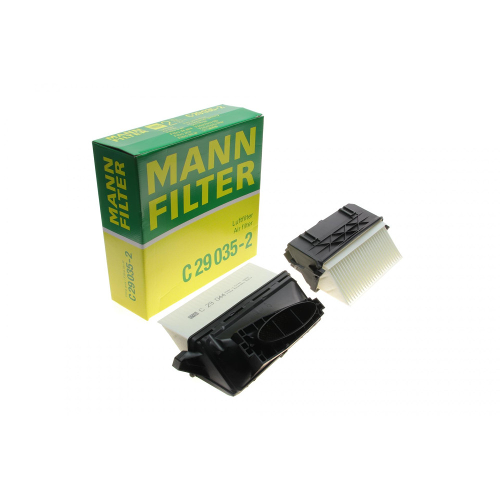 Фильтр воздушный Mercedes C-class W204/E-class W212/W213/S-class W221/W222 3.0CDI OM642 07-18 к-кт - C 29 035-2 MANN-FILTER