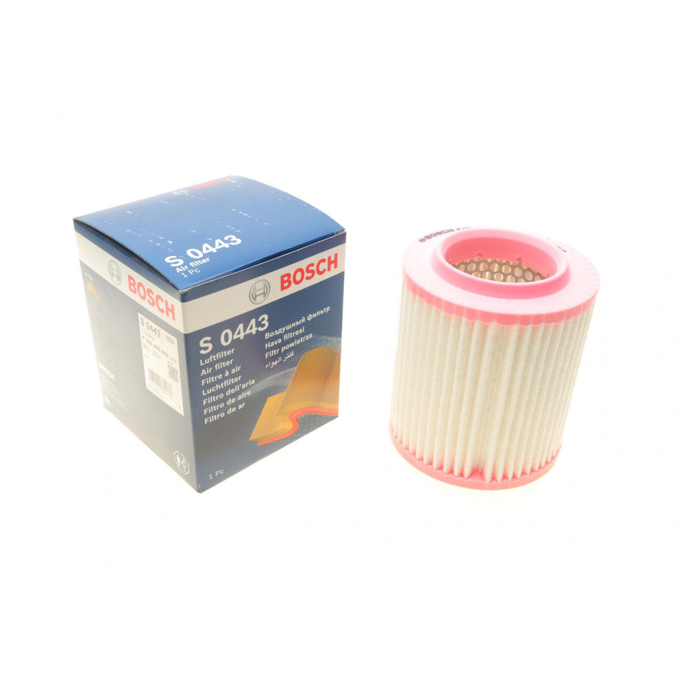 Фильтр воздушный Audi A8 2.8-4.2FSI/3.0TDI 02-10 - F 026 400 443 BOSCH