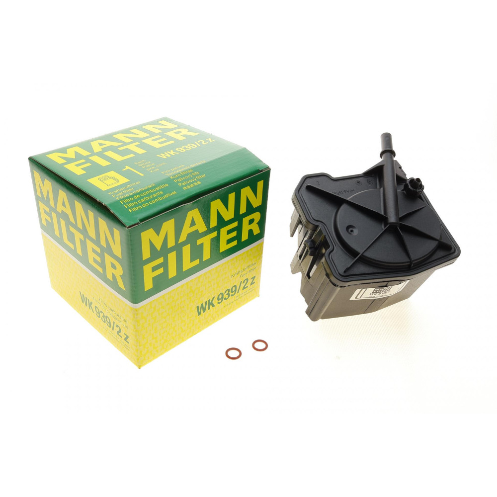 Фільтр паливний Fiat Scudo 1.6 D Multijet 07- з прокладкою WK 939/2 Z MANN-FILTER