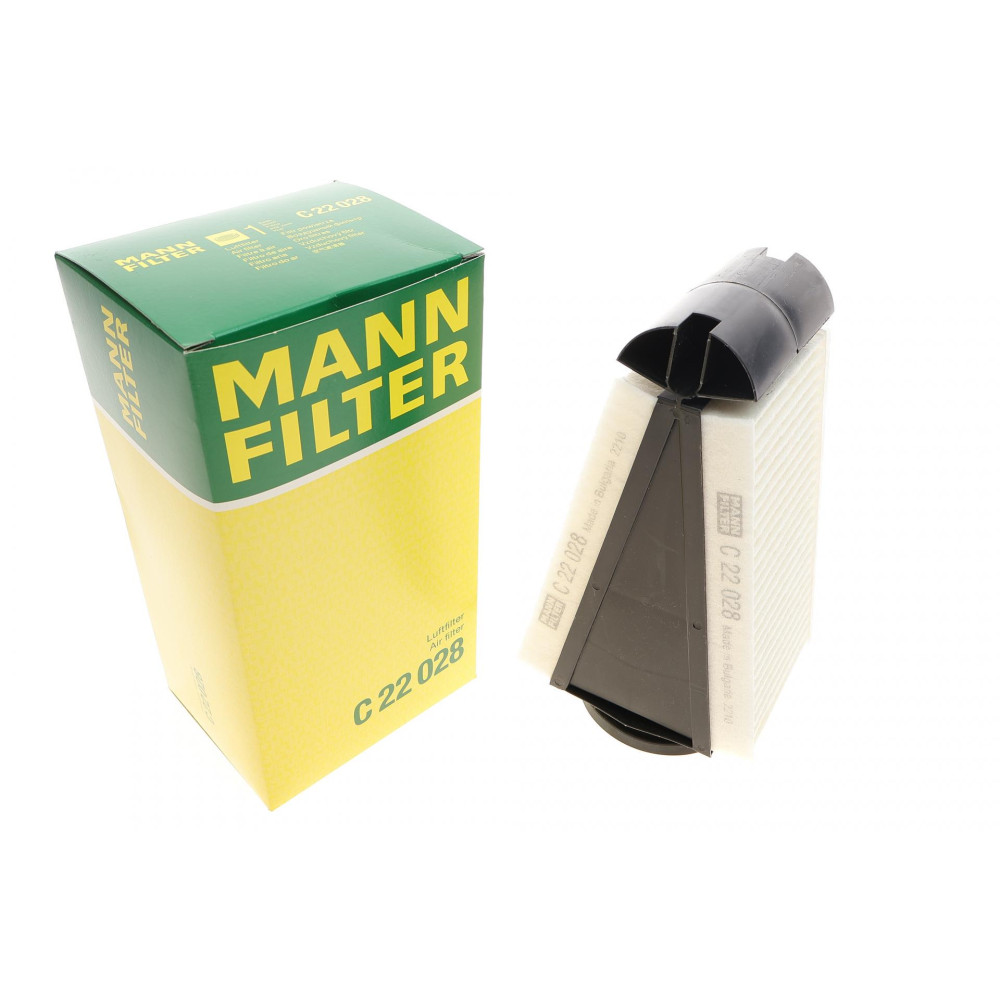 Фільтр повітряний Mercedes C-class W205 2.2CDI OM651 14-18/GLC X253 2.2CDI OM651 15-19 C 22 028 MANN-FILTER