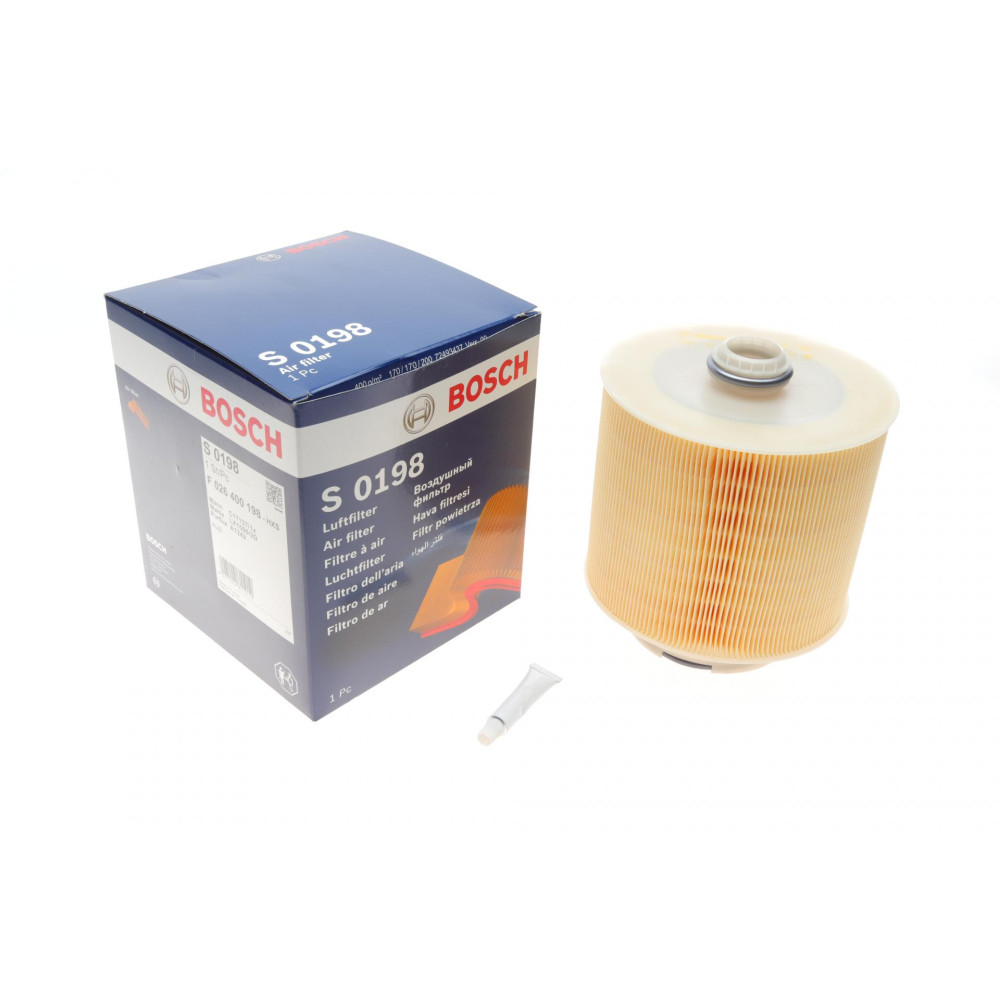 Фильтр воздушный Audi A6 2.4-4.2 04-11 - F 026 400 198 BOSCH