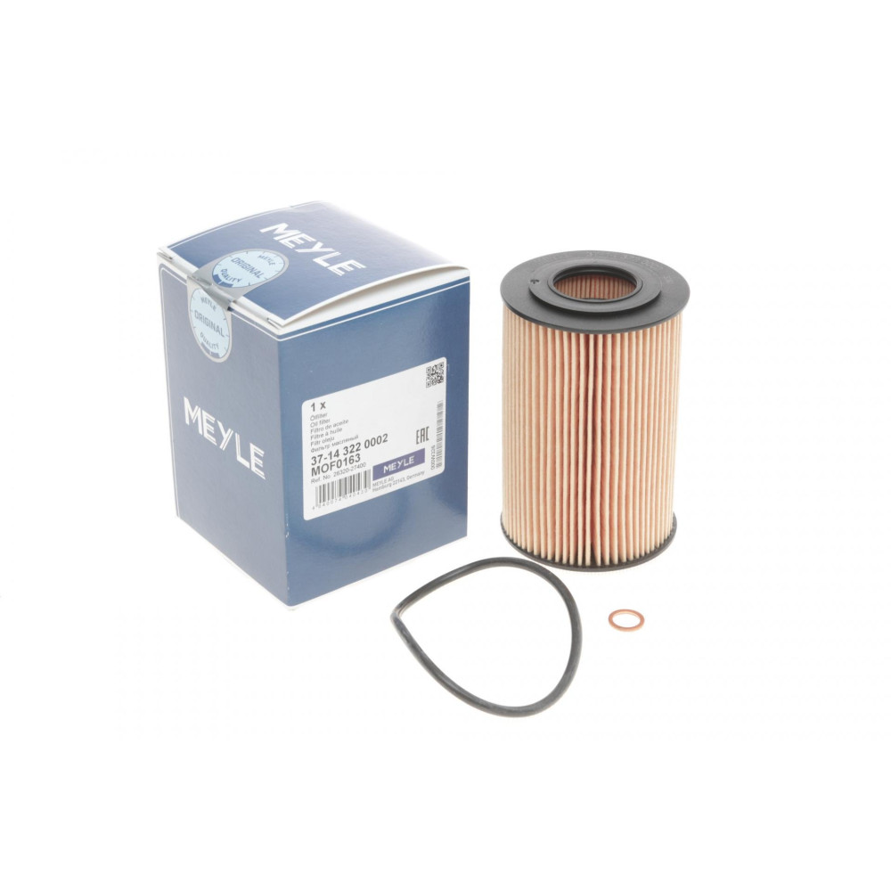 Фильтр масляный Hyundai Tucson/Kia Sportage 2.0 CRDi 06- - 37-14 322 0002 MEYLE