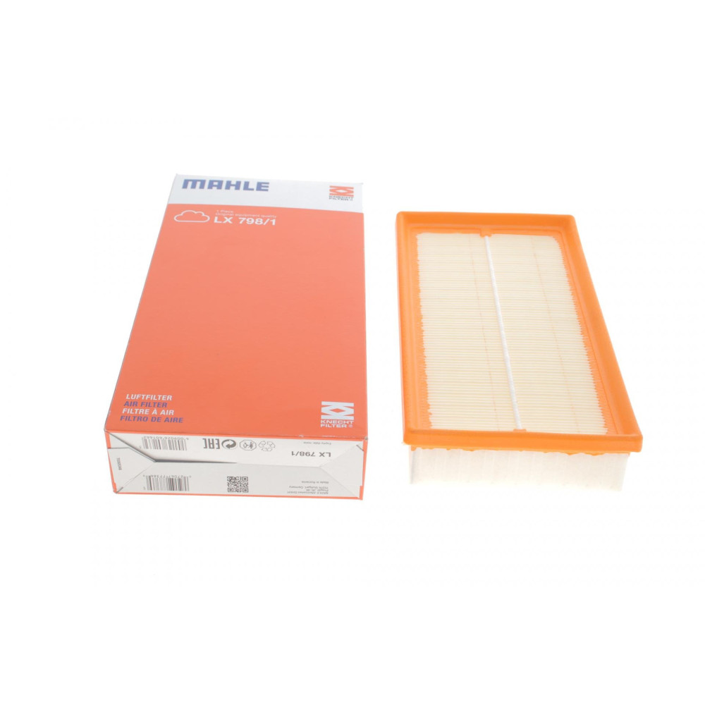 Фильтр воздушный Ford Connect 1.8DI/TDCi 02-06/Focus I 1.4-2.0i/1.8Di/TDCi 98-04 LX 798/1 KNECHT