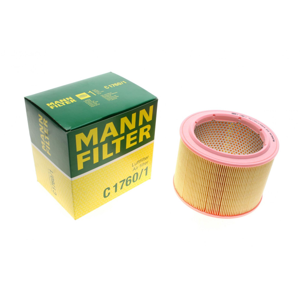Фільтр повітряний Citroen Berlingo/Xsara/Peugeot 306/Partner 1.8D/1.9D 96-02 C 1760/1 MANN-FILTER