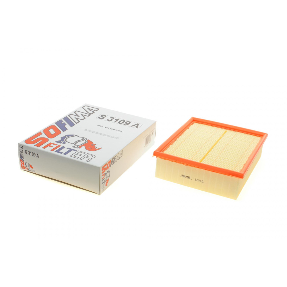 Фильтр воздушный VW Passat B5/Audi A6 2.5 TDI 97-05/A4 2.5 TDI 97-01 - S 3109 A SOFIMA