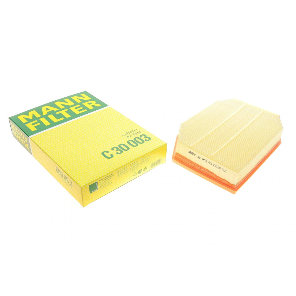 Фільтр повітряний BMW 5 F10/F11/F18 2.5/3.0 N52/N53 09-17/7 F01/F02 3.0 N52 09-15 C 30 003 MANN-FILTER