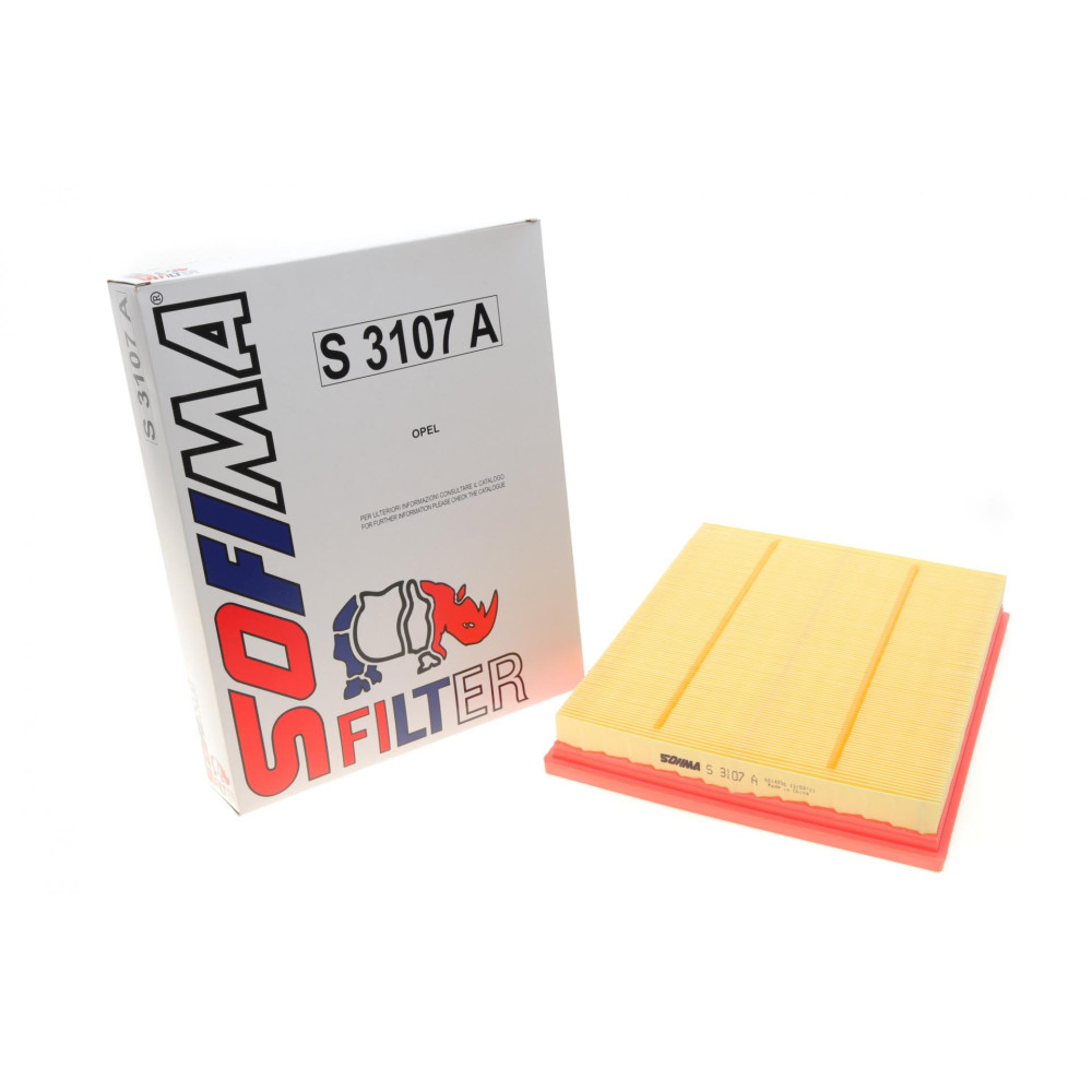 Фільтр повітряний Opel Astra G/H/Zafira A/B 1.2-2.0 CNG/DTI/OPC/LPG 98- - S 3107 A SOFIMA