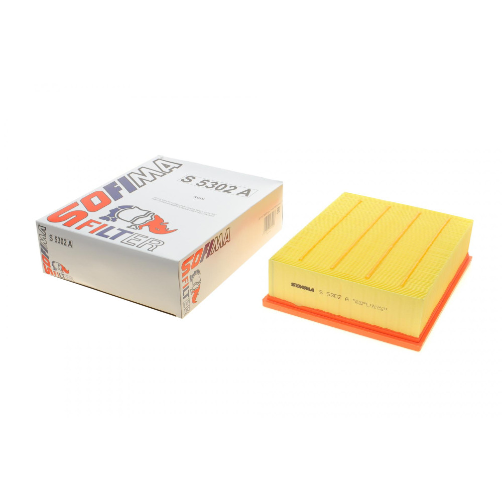 Фильтр воздушный Audi A4 1.6-3.2 00-08/Seat Exeo 1.6/1.8/2.0TDI/TFSI 08-13 - S 5302 A SOFIMA