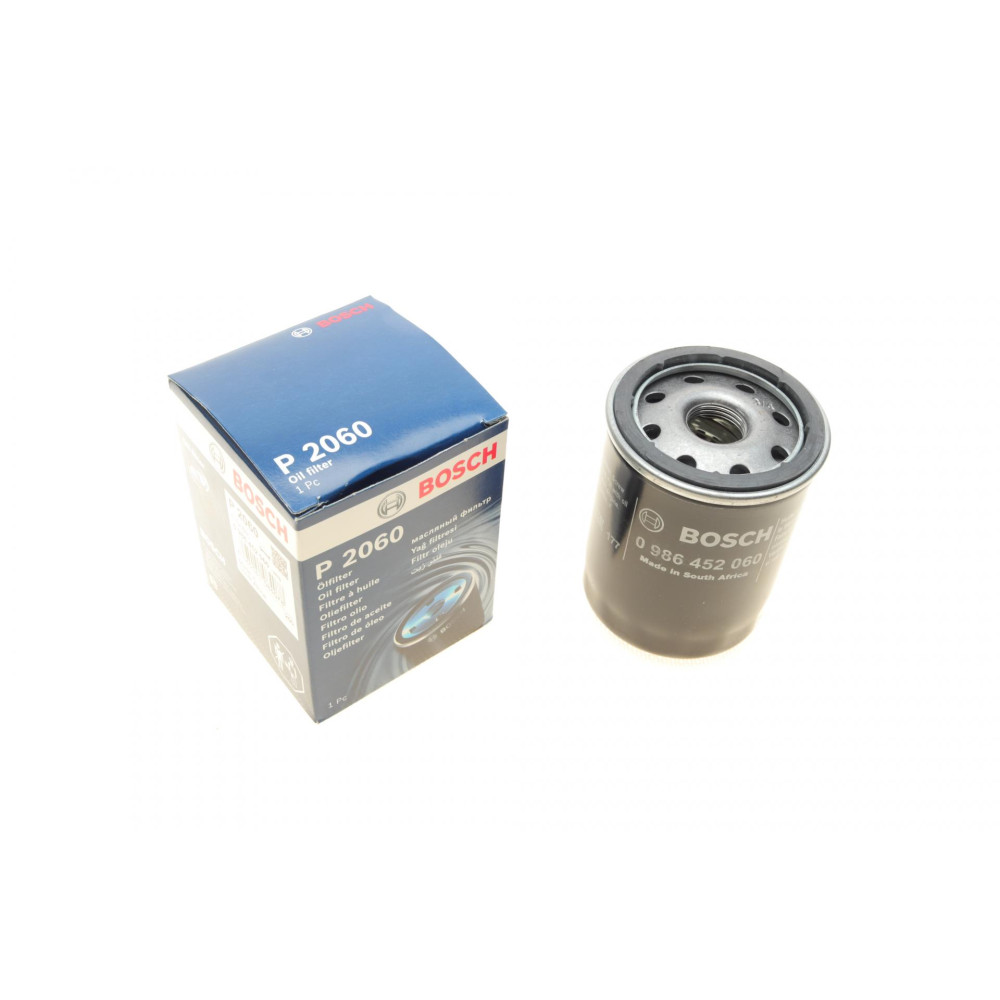 Фільтр масляний Nissan Micra 1.0-1.4i 92-10/ Primera 2.0i 90-96 - 0 986 452 060 BOSCH