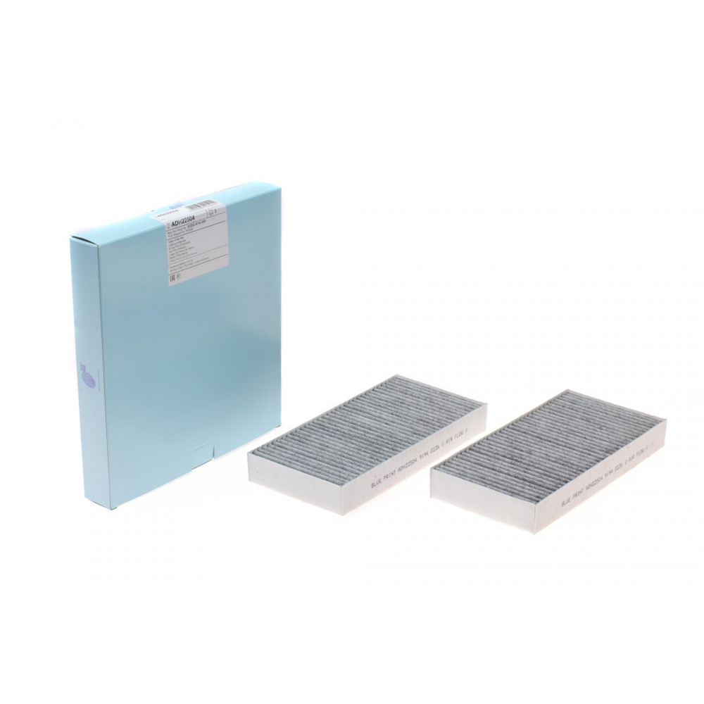 Фільтр салону Honda Civic 00-06/CR-V 01-12 к-кт 2 шт. ADH22504 BLUE PRINT