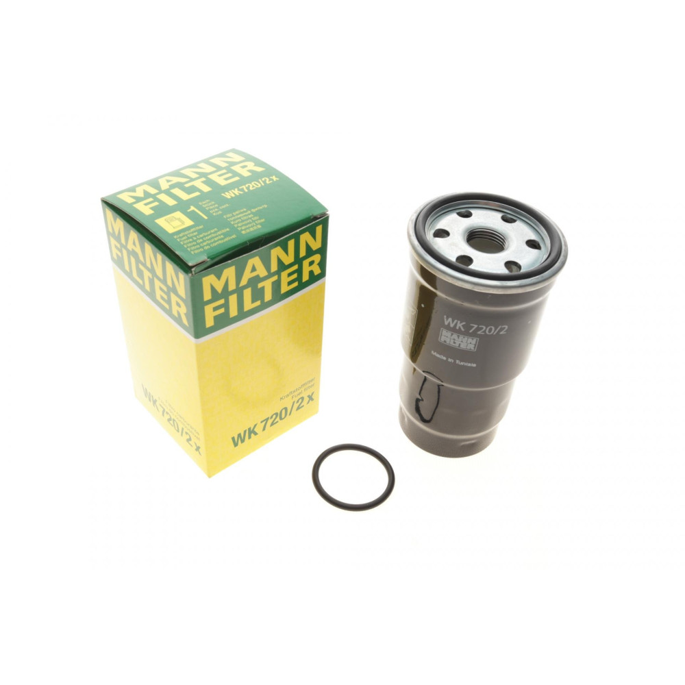 Фільтр паливний Toyota RAV4 00-/Hilux 97-05/Corolla 2.0-2.4 D 00-09 з прокладкою WK 720/2 X MANN-FILTER