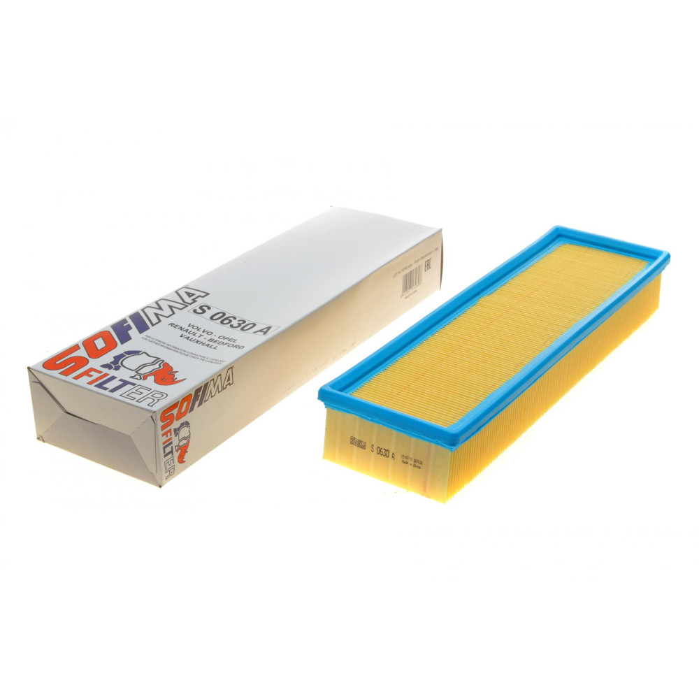 Фильтр воздушный Opel Ascona/Kadett 1.6/2.0D/Renault 21 2.1D -94 - S 0630 A SOFIMA