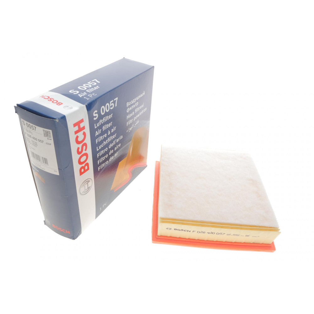 Фільтр повітряний Fiat Doblo 1.6-2.0JTD 10- - F 026 400 057 BOSCH