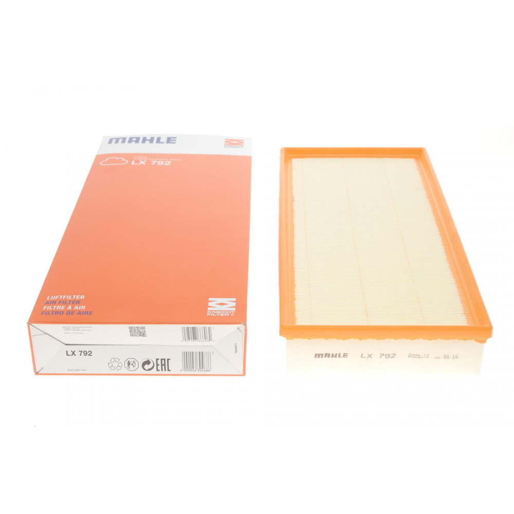 Фильтр воздушный Audi Q7/VW Touareg/Land Rover Range Rover III 04-12 LX 792 KNECHT