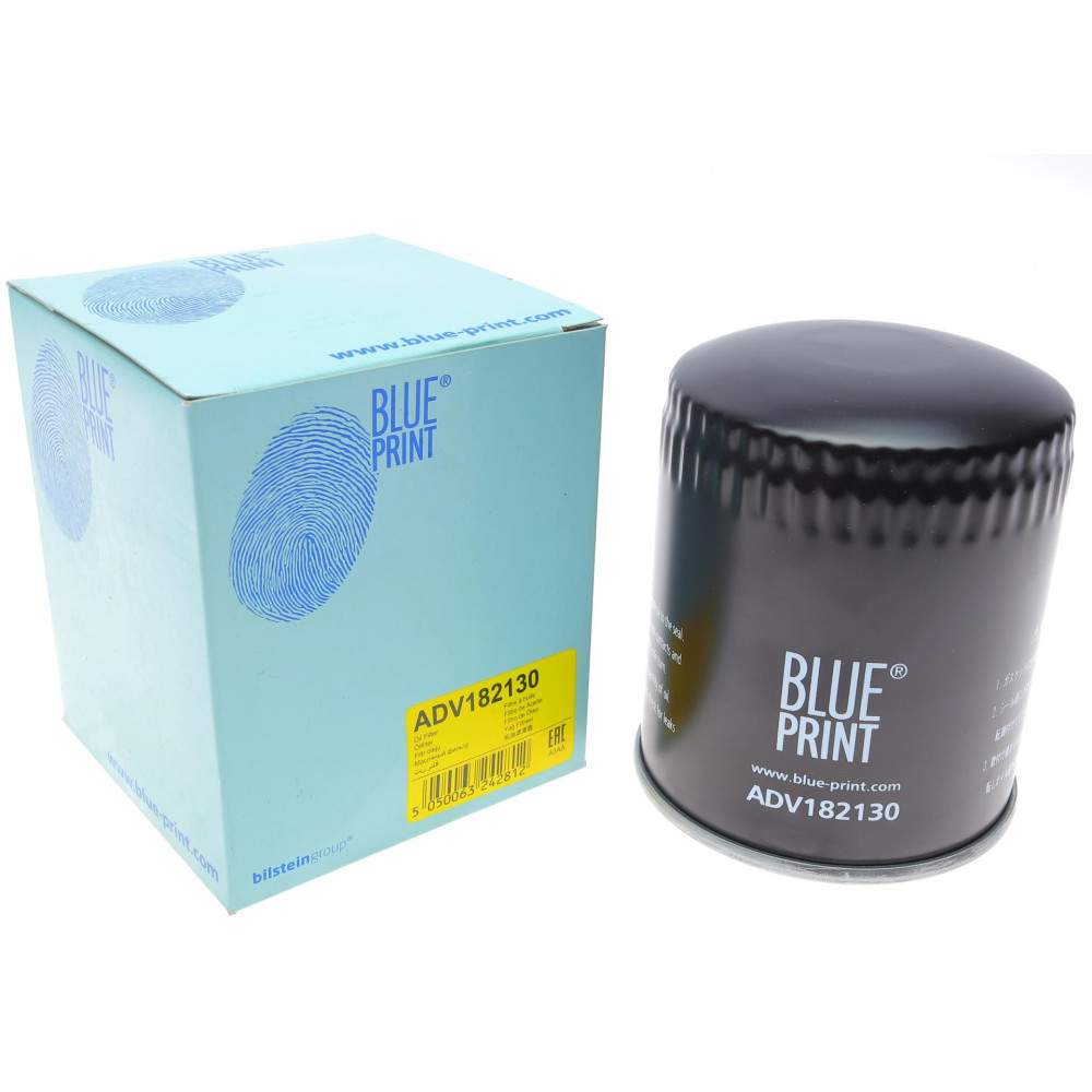 Фільтр масляний VW Passat/Audi A4/A6/A8 2.4-3.0 91-05 h=114mm ADV182130 BLUE PRINT