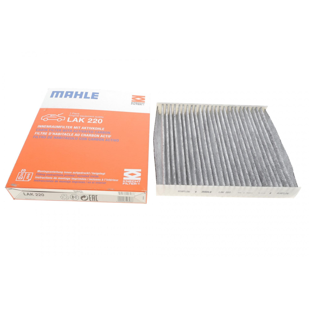 Фільтр салону Ford Focus/Mondeo 03- вугільний LAK 220 KNECHT