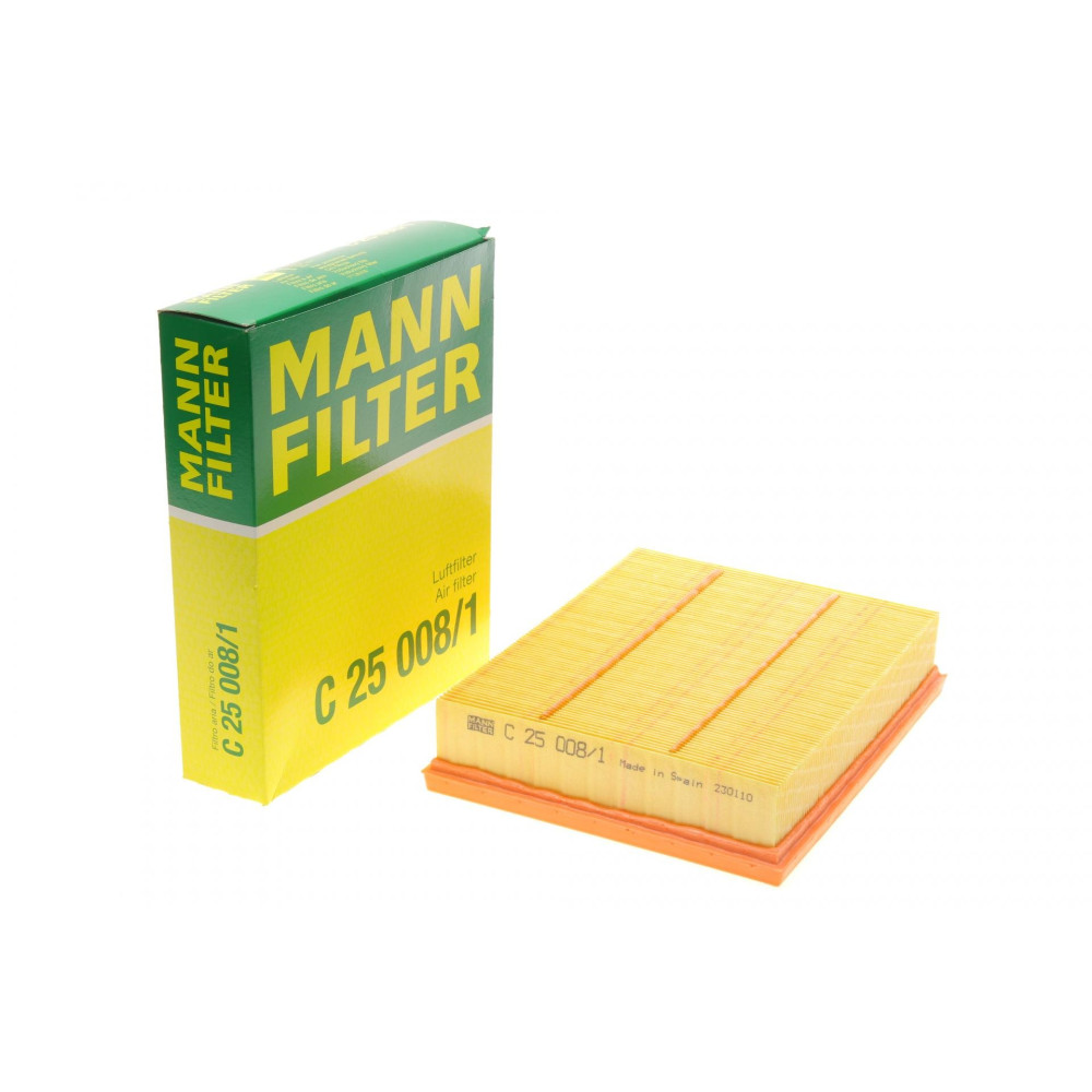 Фільтр повітряний Ford Galaxy/Mondeo/S-Max 1.0-2.0EcoBoost/1.6TDCi/2.0Ecoblue/TDCi/2.5 14- C 25 008/1 MANN-FILTER