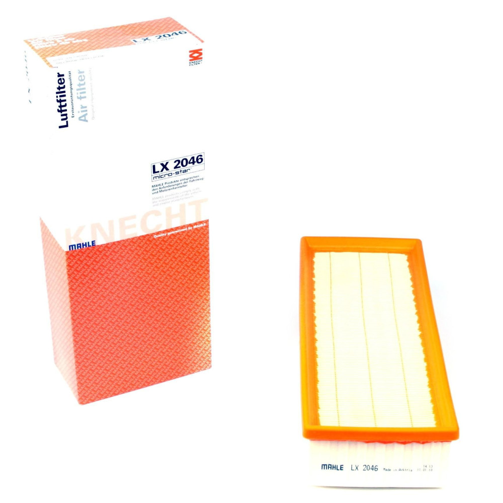 Фільтр повітряний Audi A4/A5 1.8-2.0TFSI 07- з поролоном LX 2046 KNECHT