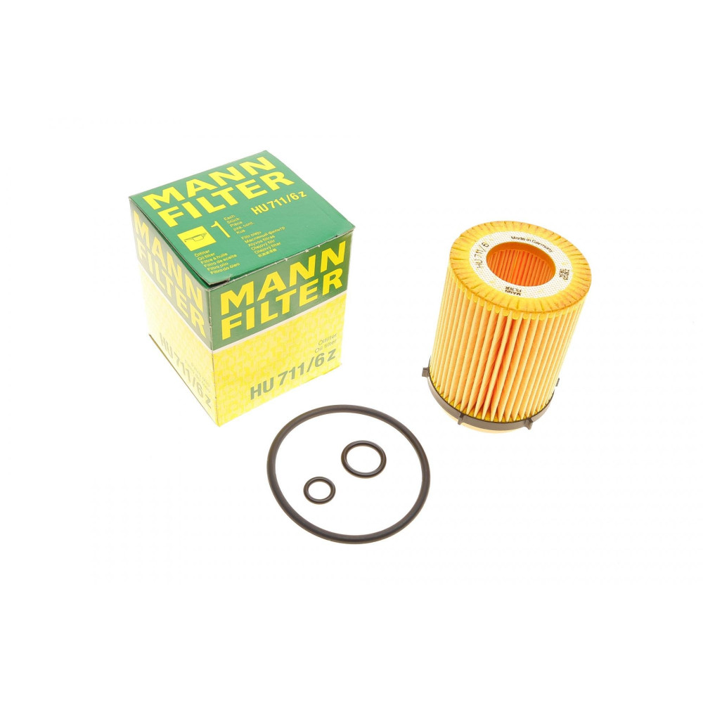 Фільтр масляний Mercedes E-class W212/A207/C-class W204/W205 2.0i 11- HU 711/6 Z MANN-FILTER