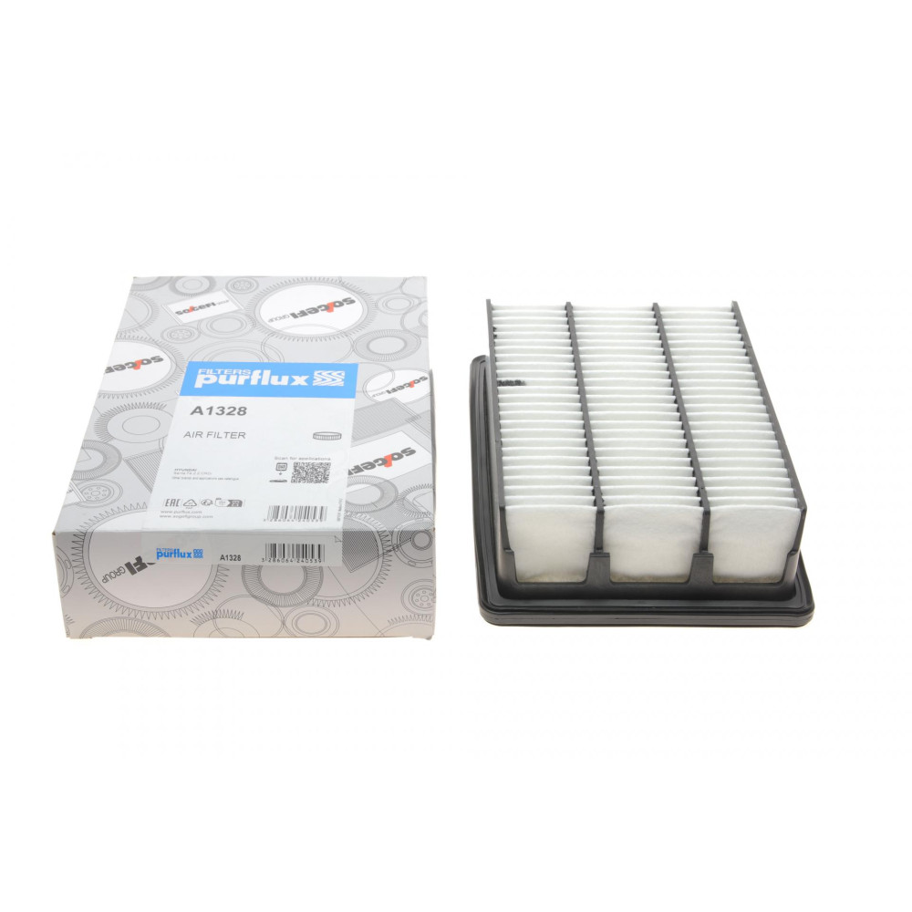 Фільтр повітряний Hyundai Santa Fe 2.2CRDi/2.7V6 06-12 - A1328 PURFLUX