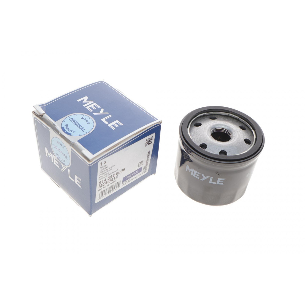 Фильтр масляный Fiat Doblo 1.9JTD/1.9D Multijet 01- - 214 322 0006 MEYLE Фильтр масляный Fiat Doblo 1.9JTD/1.9D Multijet 01- - 214 322 0006 MEYLE