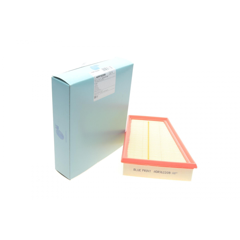 Фільтр повітряний Renault Laguna 2.0 dCi 05-/Megane 1.5-2.0 i/dCi/Scenic 1.5-2.0 i/dCi 03- ADR162208 BLUE PRINT