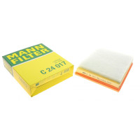 Фильтр воздушный Citroen Berlingo/C3/C4/Jumpy/Peugeot Partner/3008/5008 1.6HDi 14-/Opel Combo E 18- C 24 017 MANN-FILTER