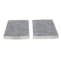 Фільтр салону BMW 5 F10/7 F01 2.0-6.0 08- вугільний к-кт 2 шт. - AHC336-2 PURFLUX