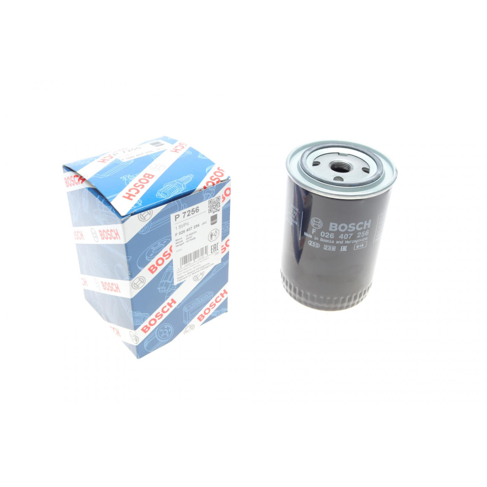 Фільтр масляний Gaz Gazelle 2.4 04-06/Ford Scorpio 2.5TD 93-98 - F 026 407 256 BOSCH