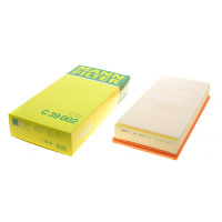 Фільтр повітряний Audi Q7 3.0TDI/TFSI/4.2FSI/TDI/3.6FSI 06-15/VW Touareg 2.5-5.0TDI/3.2-4.2/6.0 03-18 C 39 002 MANN-FILTER