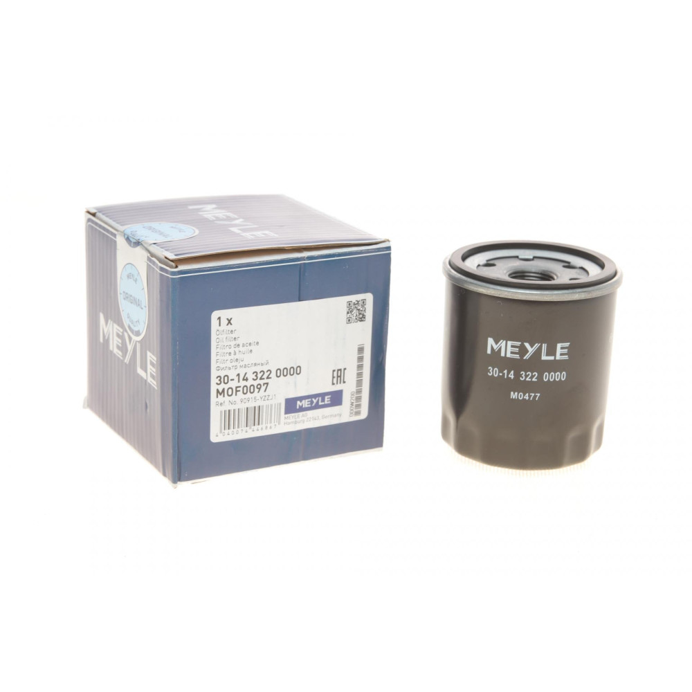 Фільтр масляний Toyota Corolla 1.3-1.8 89- - 30-14 322 0000 MEYLE